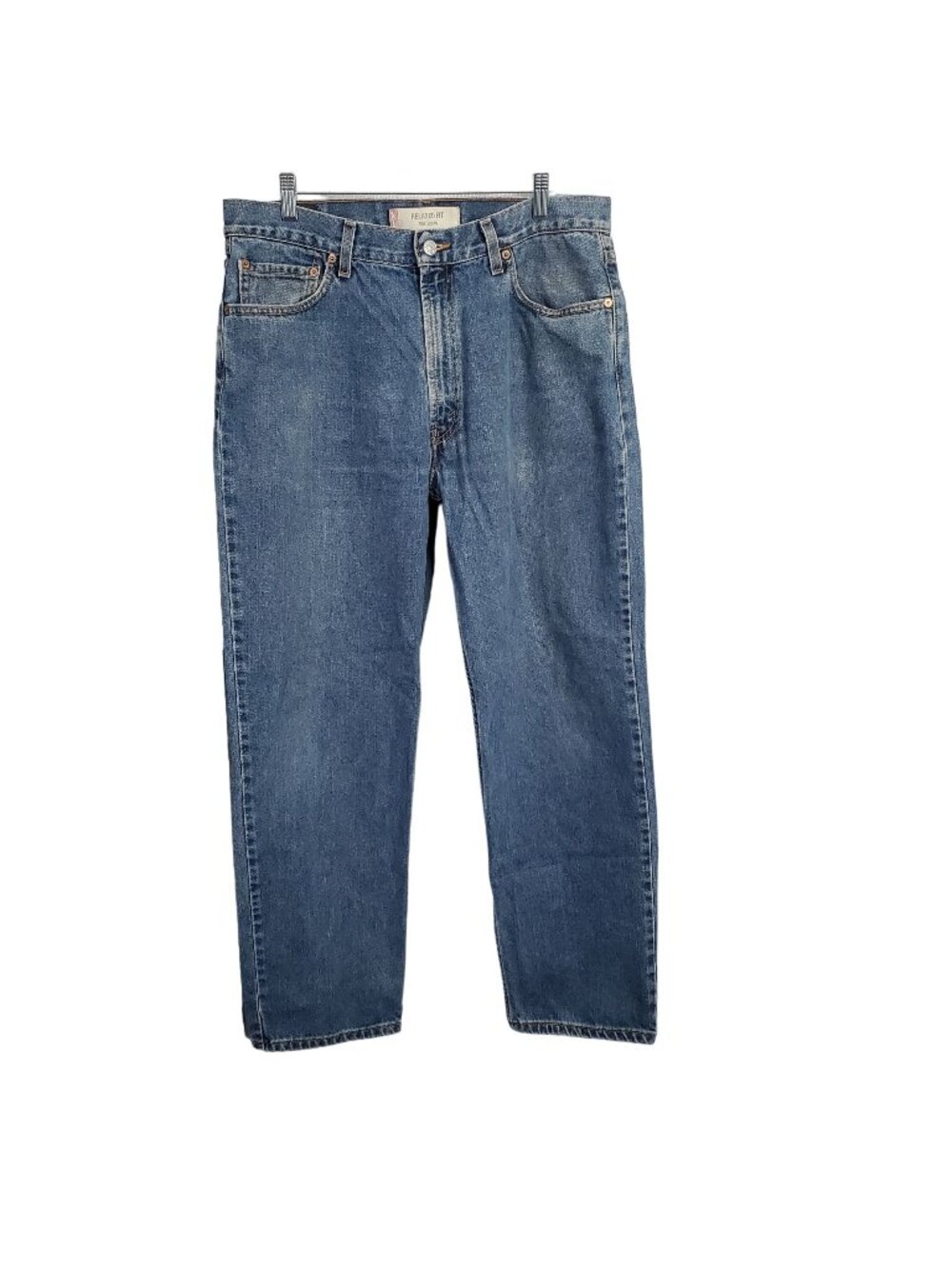 Levi's Mens Size 36x32 Jeans 550 Relaxed Fit Denim Medium Wash 100% Cotton
